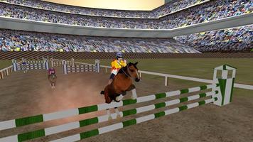 Horse Real Racing & Jumping Simulator Game ảnh chụp màn hình 2