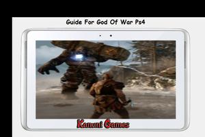 Guide For God Of War Ps4 capture d'écran 3