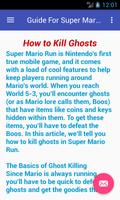 Guide for Super Mario Run capture d'écran 3
