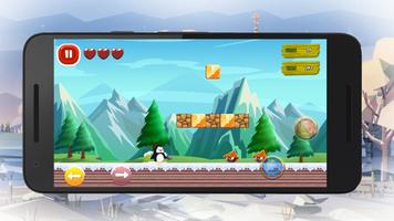 The Penguin Runner: Addictive Adventure Game Affiche