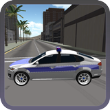 Police Car Drifting 3D icône