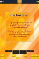 Guess Lyrics: Glee Cast स्क्रीनशॉट 1
