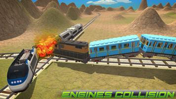 Train Simulator Train Race Train Locomotive Engin capture d'écran 1