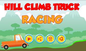 Hill climb truck racing Affiche