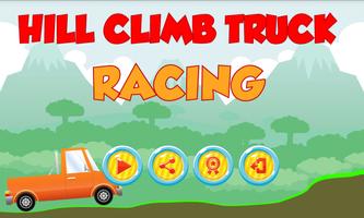 Hill climb truck racing poster