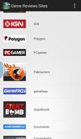 برنامه‌نما Game Review Sites, Gaming News عکس از صفحه