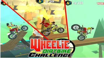 Wheelie Motorbike Stunt Racer : Dirt Bike Rider Affiche