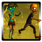 Cartoon Zombies Wave free icon