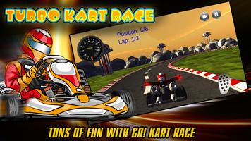 Turbo Go! Kart Race 3D poster