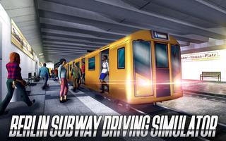 Berlin Subway Driving Simulator plakat