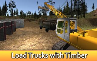 Logging Truck Simulator 3D ảnh chụp màn hình 1