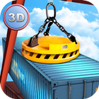 Dock Tower Crane Simulator 3D simgesi