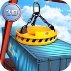 Dock Tower Crane Simulator 3D icon