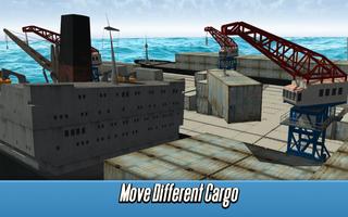 Dock Tower Crane Simulator 3D скриншот 1