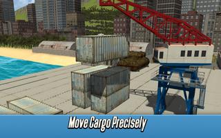 Dock Tower Crane Simulator 3D capture d'écran 3