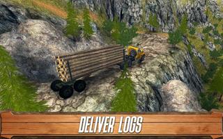 Sawmill Driver: Logging Truck & Forest Harvester اسکرین شاٹ 2