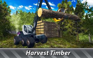Timber Harvester Simulator اسکرین شاٹ 1
