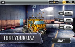 🚗🏁UAZ 4x4: Dirt Offroad Rall تصوير الشاشة 3
