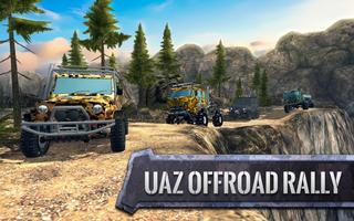 🚗🏁UAZ 4x4: Dirt Offroad Rall الملصق