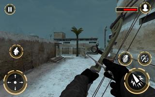 Modern World War FPS Winter Shooter Battleground Affiche