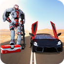 US Police Robot Transform Superhero Mech Warrior APK