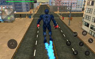 US Police Robot Transform Superhero Mech Warrior ảnh chụp màn hình 2