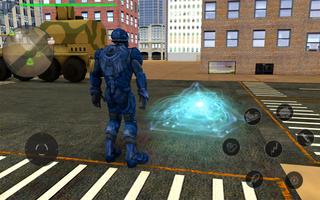 US Police Robot Transform Superhero Mech Warrior ảnh chụp màn hình 3
