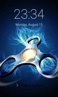 Fidget Spinner Lock Screen Pin Cartaz