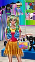 Rainbow Girls Dress Up captura de pantalla 2