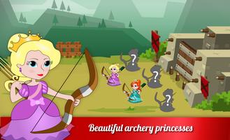 Princess in the castle vs evil Affiche