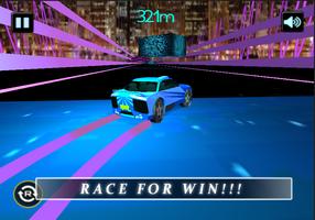 Neon Furious Racing Affiche