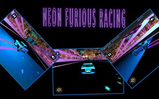 Neon Furious Racing screenshot 1