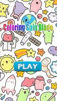 Coloring Spin Blade 海報