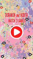 Dorae and Nobi Match 3 Games poster