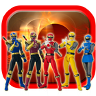 Samurai Rangers Hero Match Games icône