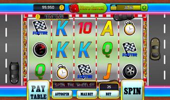 Sloys Action Racing Slots Game Affiche