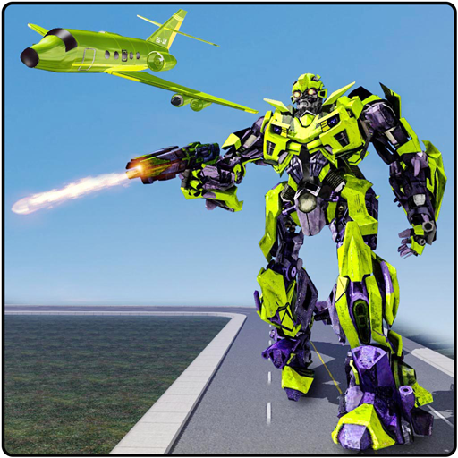 未来型航空ロボット変換ゲーム