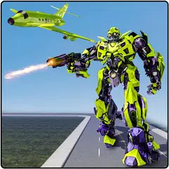 download Futuristic Air Robot Transformation Game APK