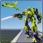 Futuristic Air Robot Transformation Game icône
