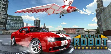 Músculo Carro Robô Transformação Jogos Eagle Hunt