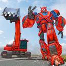 Nặng Máy đào Robot Chuyển đổi Game APK