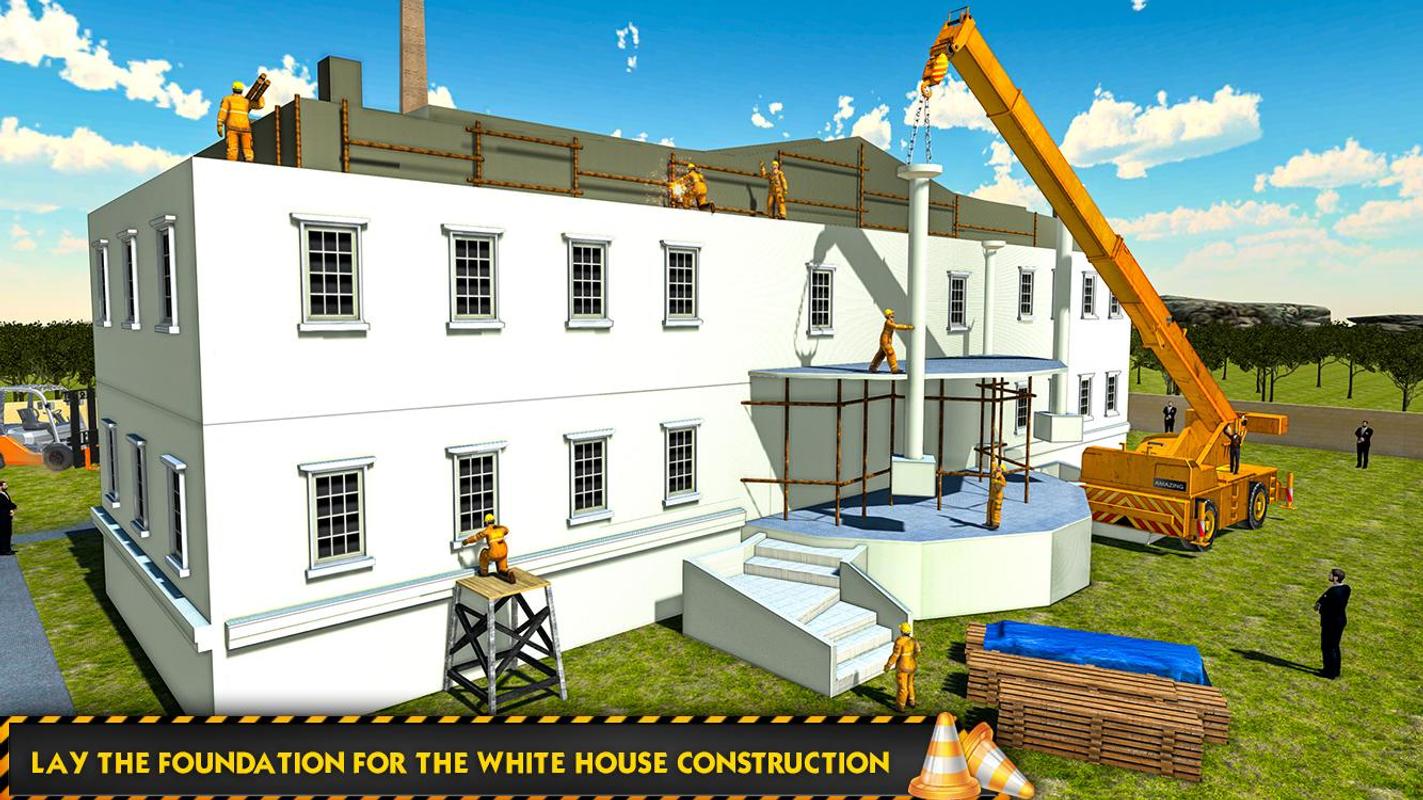 White House Building Construction Games City Build for