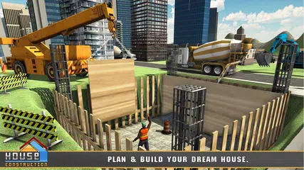House Construction Truck Game XAPK download
