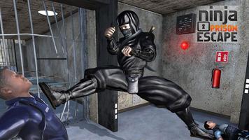 Ninja Warrior Shadow Prison Escape ảnh chụp màn hình 1