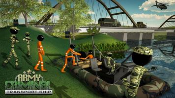 US Army Ship Transporter Game – Prisoner Transport poster
