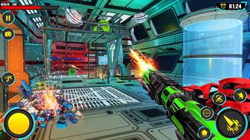 Robot Gun Shooting Counter : FPS Games screenshot 2