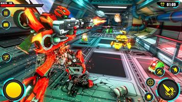 Robot Gun Shooting Counter : FPS Games plakat