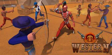 Western Cowboy Battle Simulator - The Gunfighter