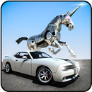 Robot Unicorn Cơ bắp Xe hơi Robot Chuyển đổi Game APK