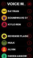 Superheroes Voice ảnh chụp màn hình 1